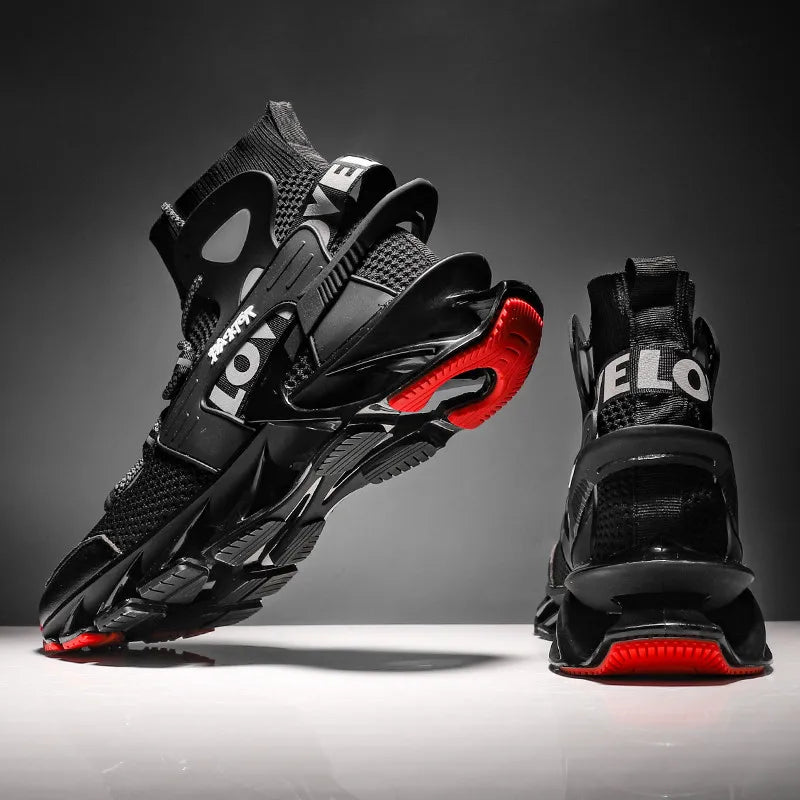 ShadowStride Z: Urban Hero Sneakers