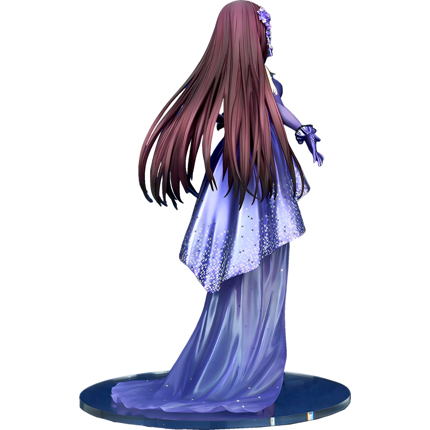 Anime Princess Action Figure, Elegant Starry Gown Fantasy