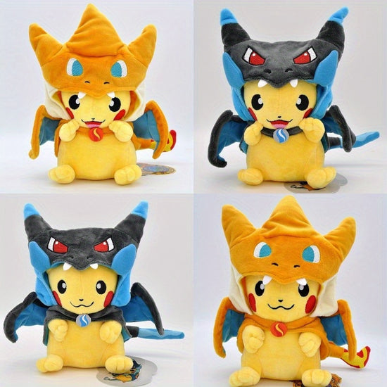 Pikachu  Charizard CrossDressing Plush Toy for Xbox Accessories