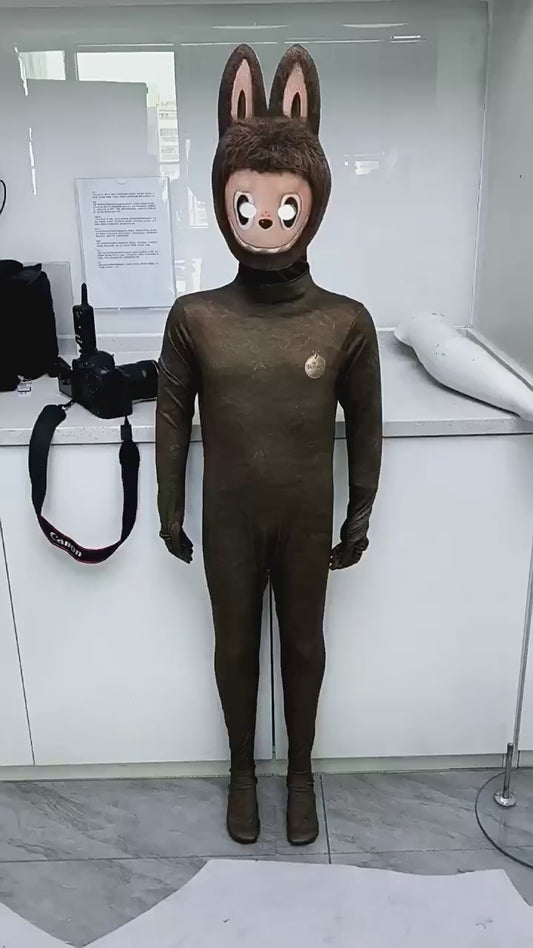 Labu Bubble Mat Cosplay Costume-Inspired Outfit for Halloween & Stage Fun