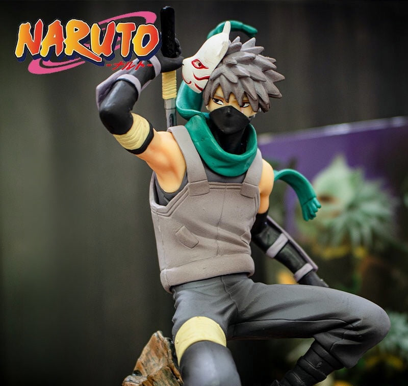 Kakashi Anbu Ninja Figure  Naruto Shippuden Raechi Gem Ornament
