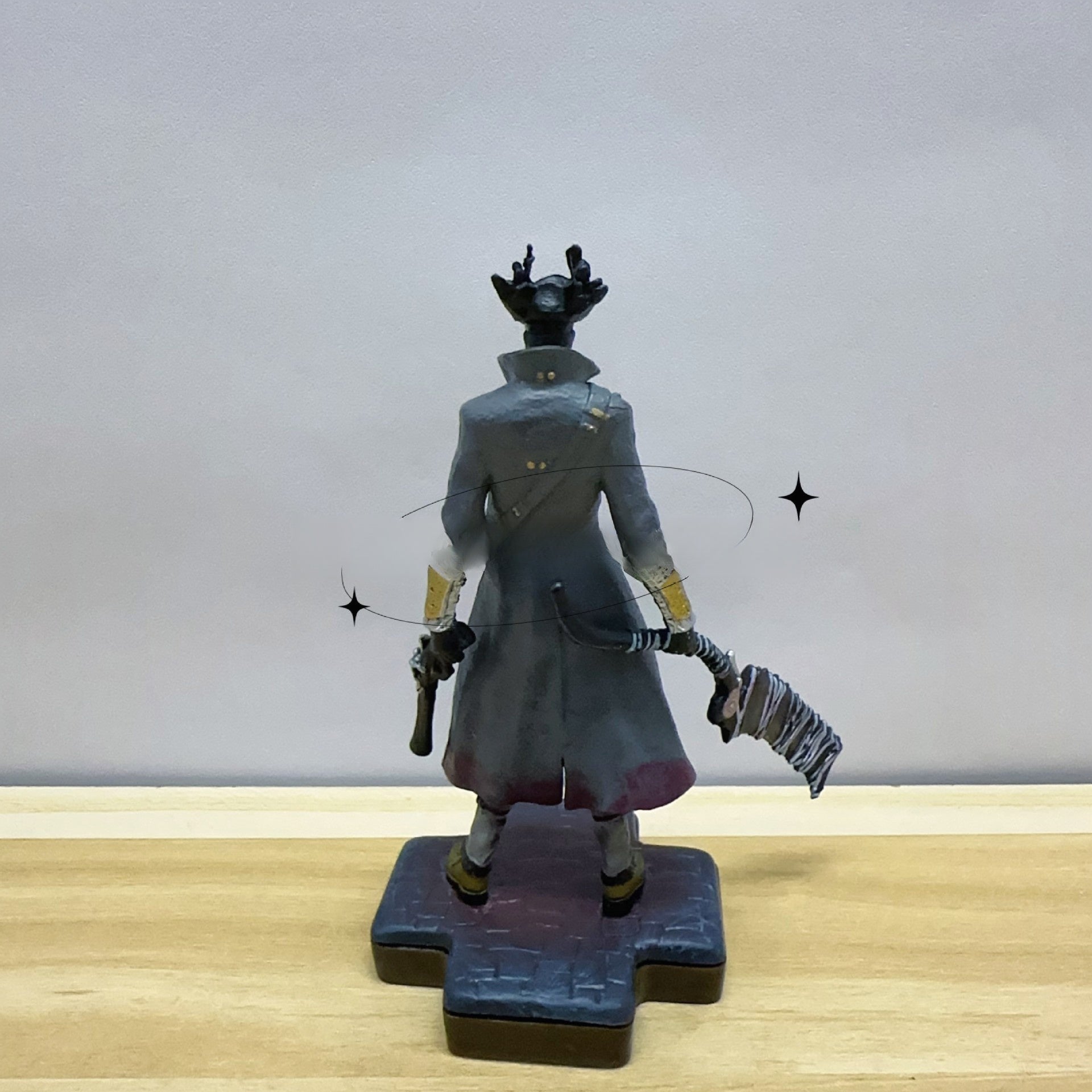 Hunter's Bloodborne Curse  Anime Figure Car Ornament