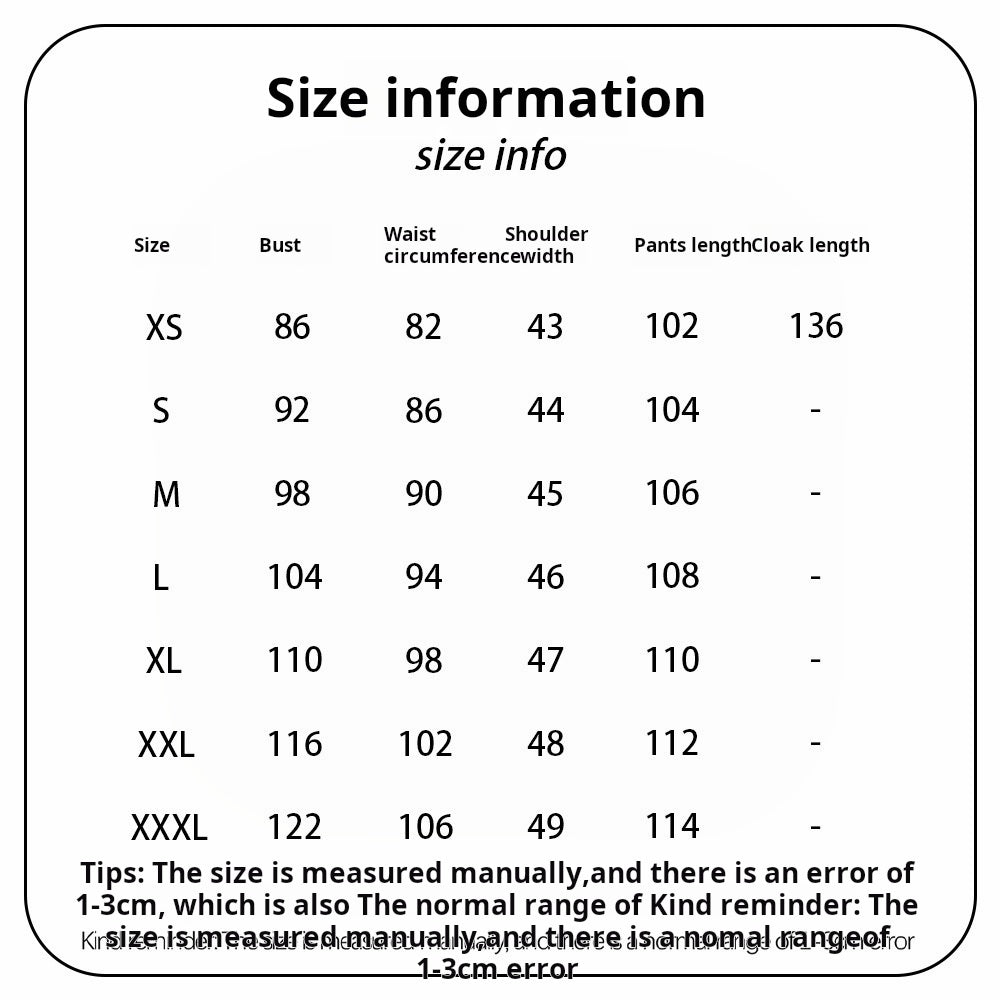 Ghost Blade Cosplay Costume